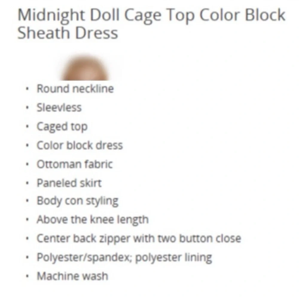 Y2K Caged Neck Bandage Dress